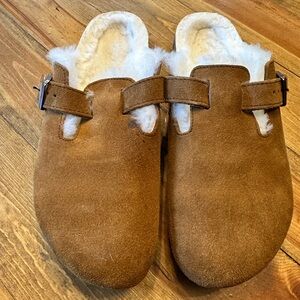 Birkenstock Boston Shearling Clog Women’s size 40